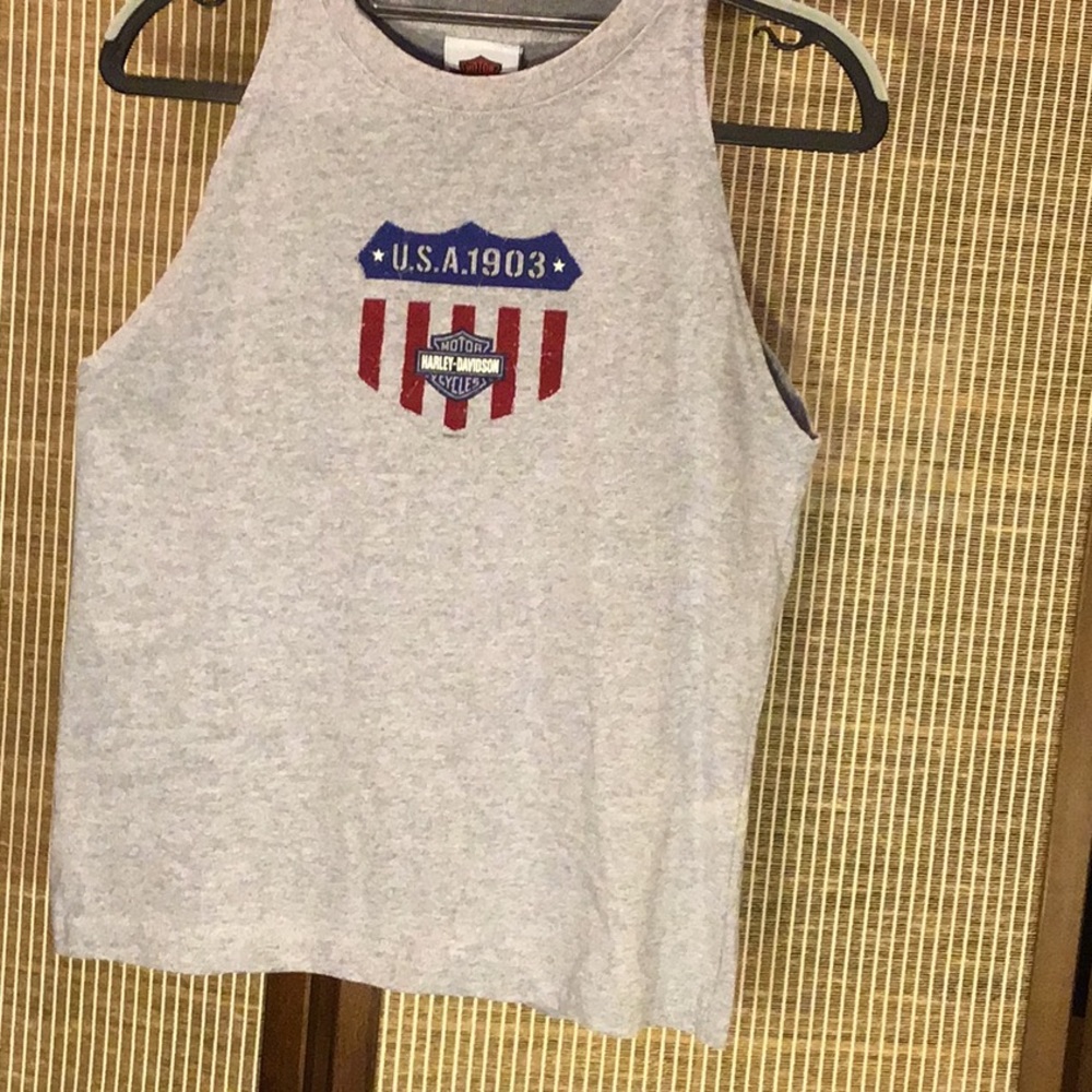 Harley Davidson Sleeveless T.  Size L
